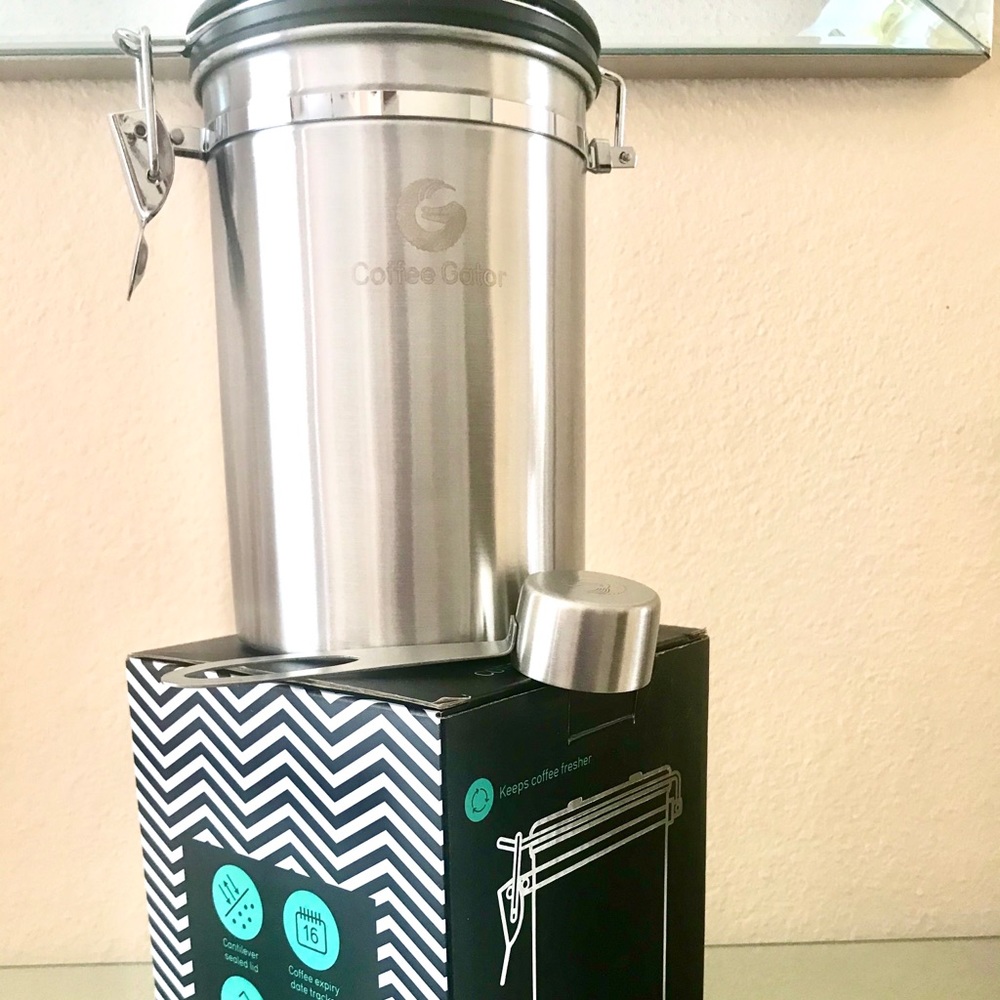 Coffee Gator Stainless Steel Container